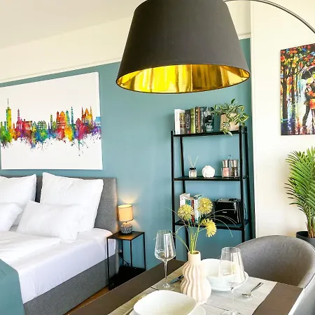 Uniqe - Sky-tv - 23 Og - Stadtblick - Kongress Apartamento Augsburgo