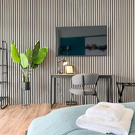 Apartamento Uniqe - Sky-tv - 23 Og - Stadtblick - Kongress *