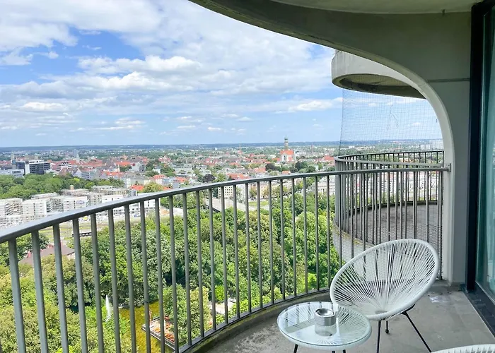 Uniqe - Sky-tv - 23 Og - Stadtblick - Kongress *