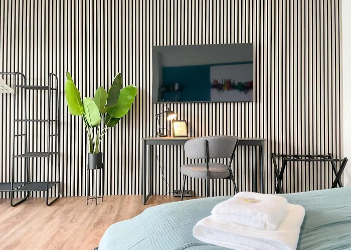 Apartamento Uniqe - Sky-tv - 23 Og - Stadtblick - Kongress *