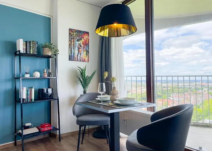 Appartamento Uniqe - Sky-tv - 23 Og - Stadtblick - Kongress Augusta